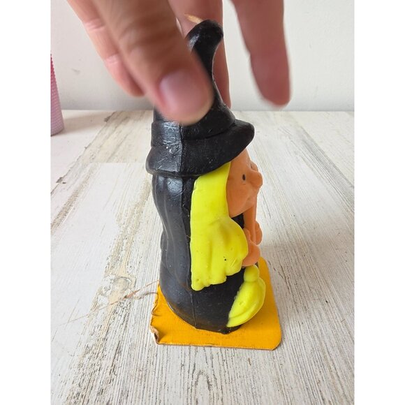 Vintage gurley witch candle Halloween‎ decor broom large - Picture 4 of 7